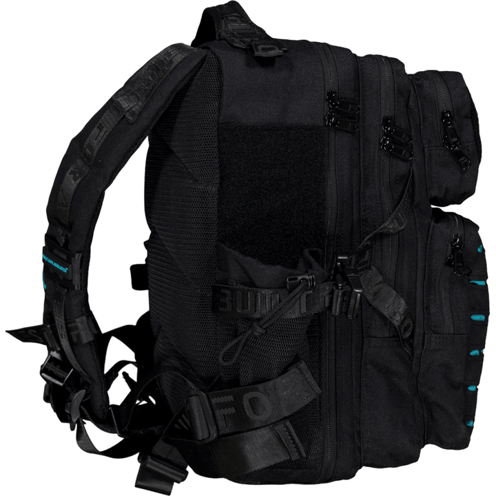 Medium Black & Aqua 25l Hero 3 Black Aqua