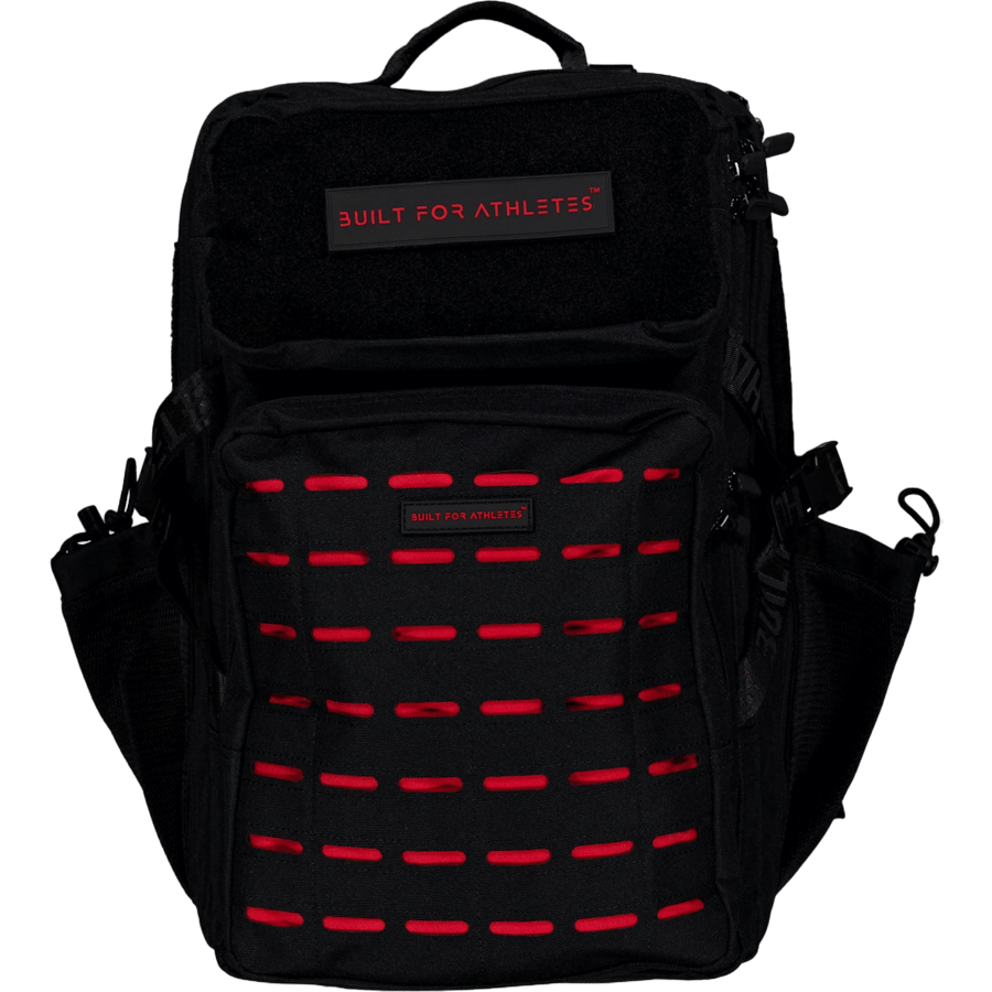 Large Black & Red 45l Hero 2.0 Black Red