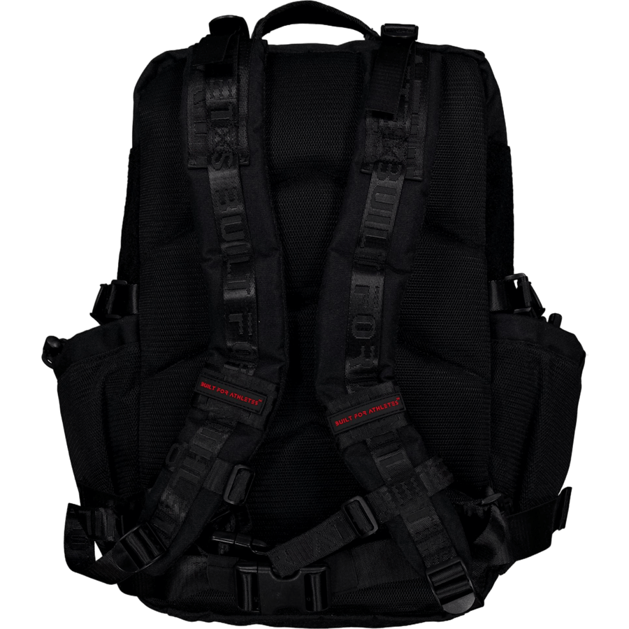 Large Black & Red 45l Hero 2.0 Black Red