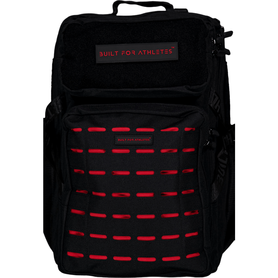 Large Black & Red 45l Hero 2.0 Black Red