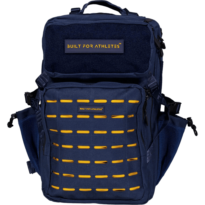 Large Navy & Orange 45l Hero 2 Dark Blue Orange
