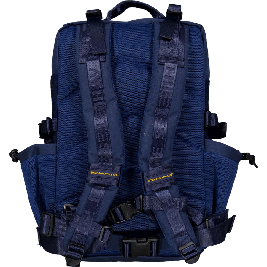 Large Navy & Orange 45l Hero 2 Dark Blue Orange