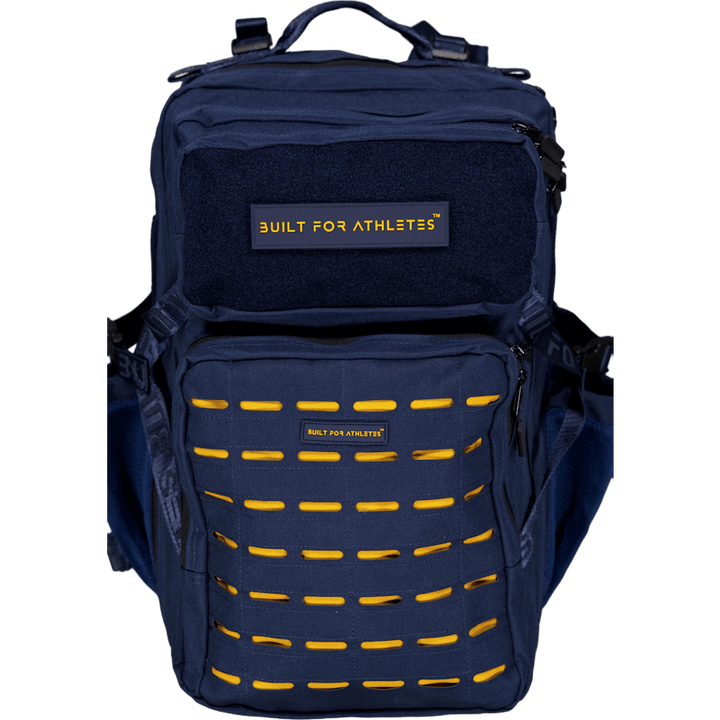 Large Navy & Orange 45l Hero 2 Dark Blue Orange