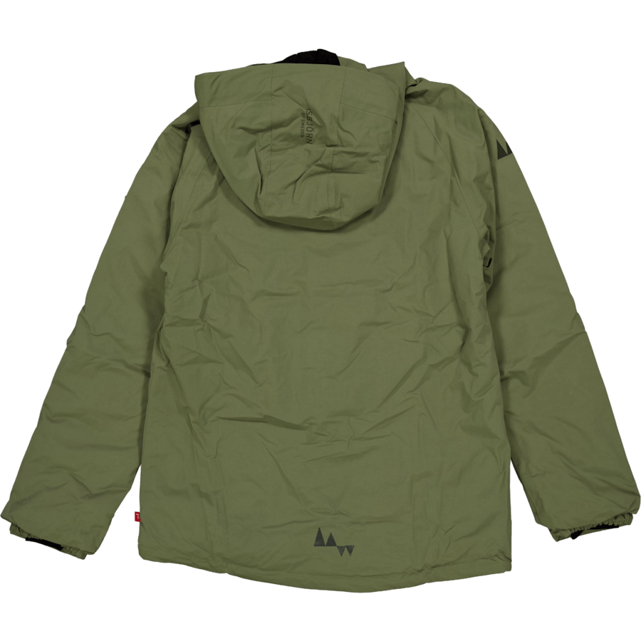 Carving Winter Jacket Teens Moss