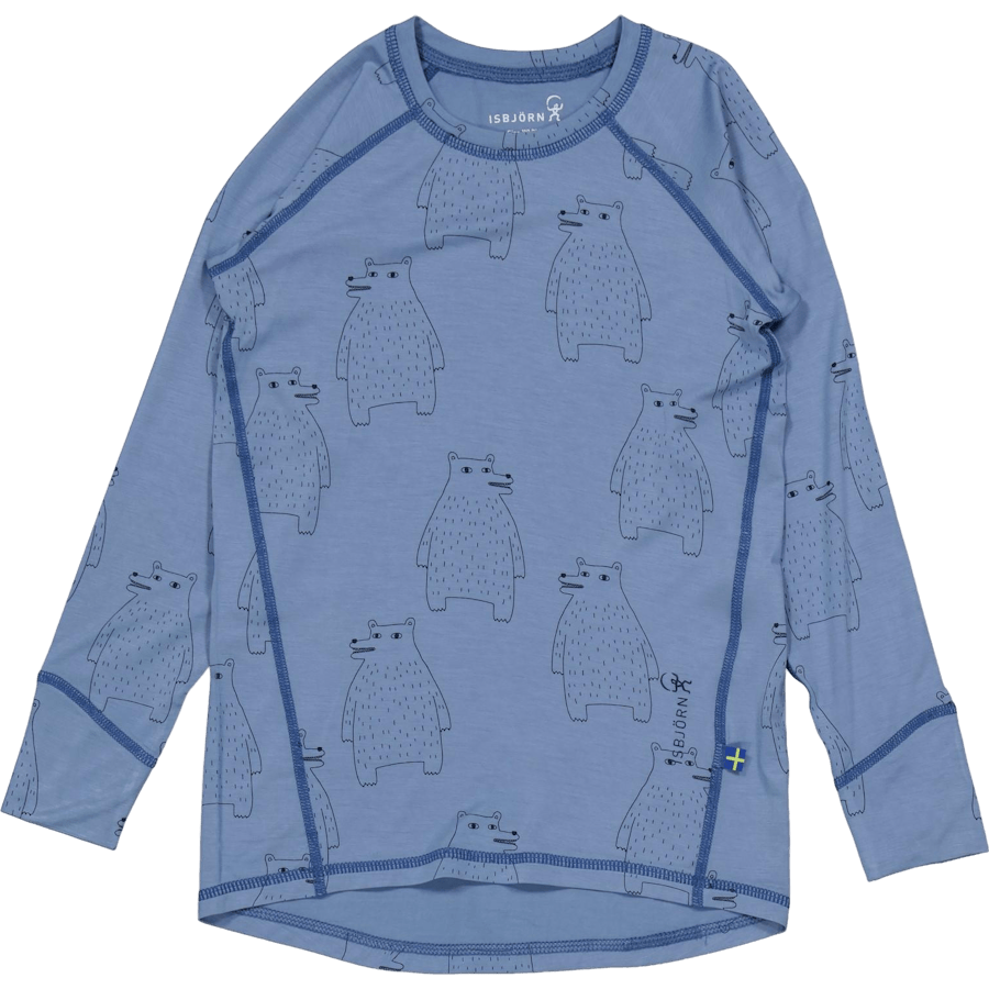 Polarbear Set Baselayer Kids Lagoon