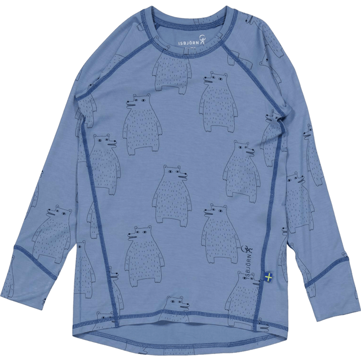 Polarbear Set Baselayer Kids Lagoon