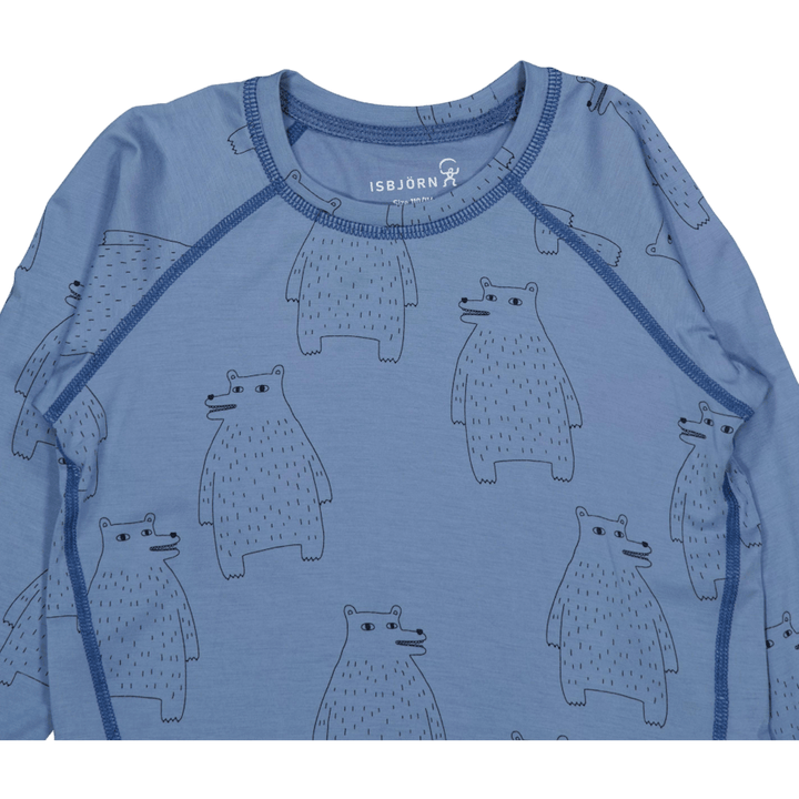 Polarbear Set Baselayer Kids Lagoon