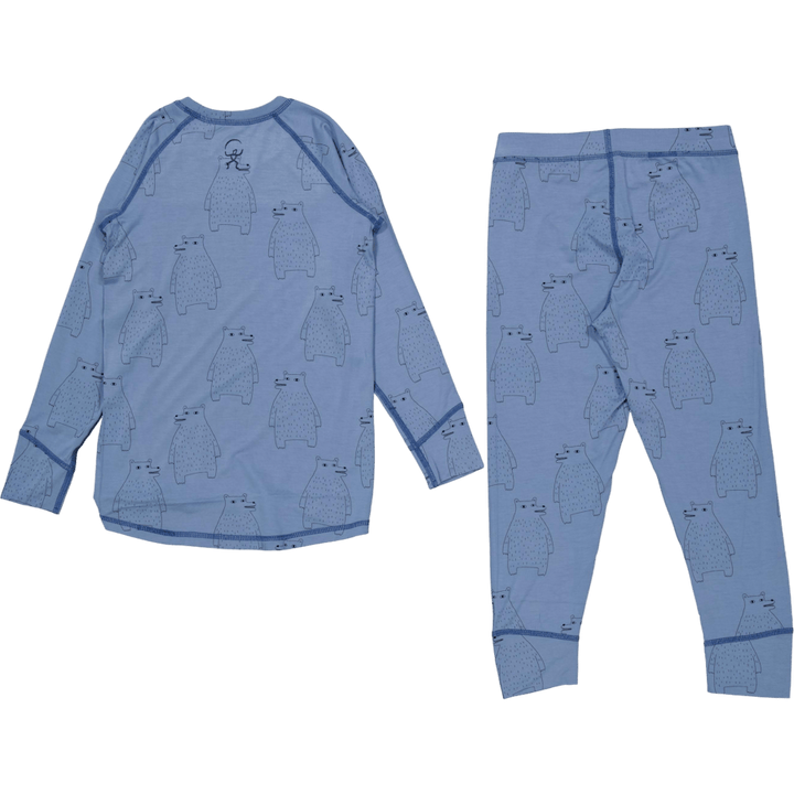 Polarbear Set Baselayer Kids Lagoon