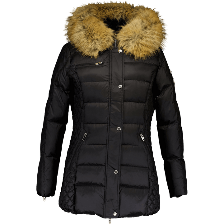 Beam Mid Coat Black/natural