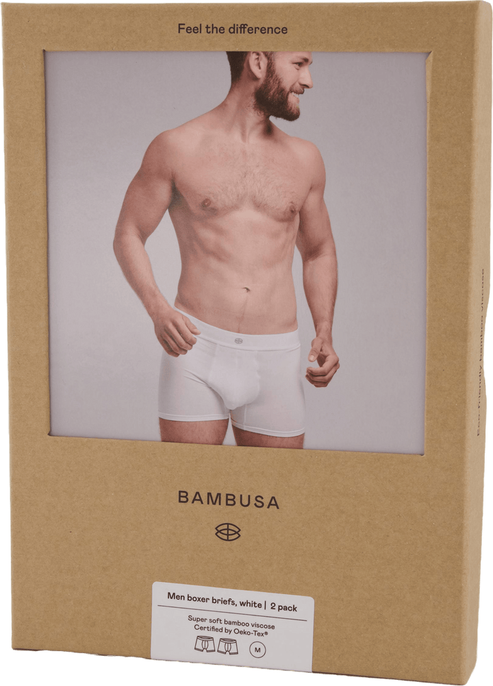 Boxer Briefs, Men's 2-pack White