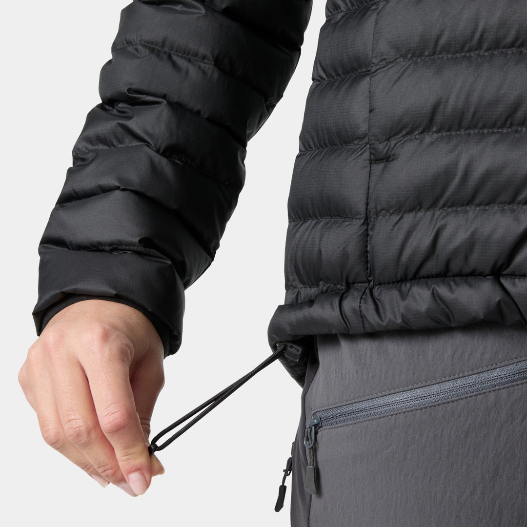 W Sirdal Hooded Insulator Black