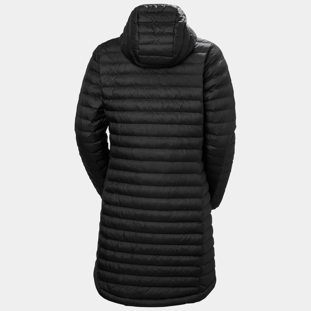 W Sirdal Long Hooded Insulator Black