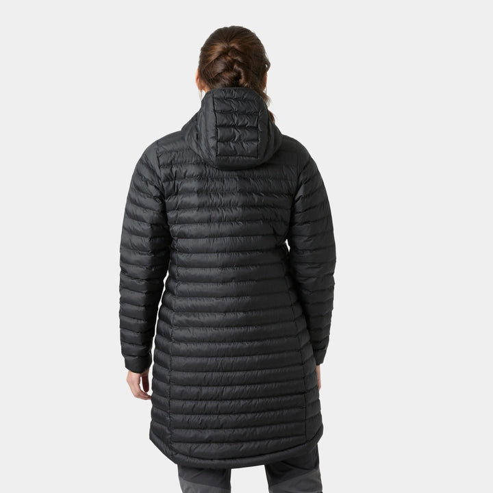 W Sirdal Long Hooded Insulator Black