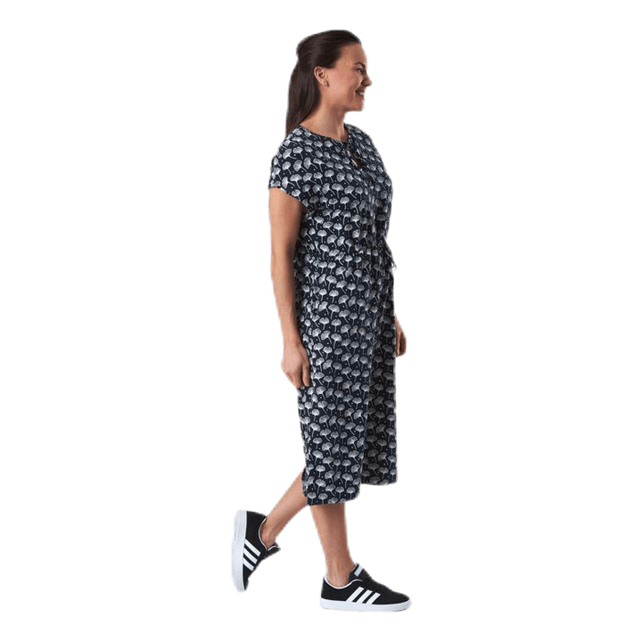 Fiona Dress Blue/Patterned