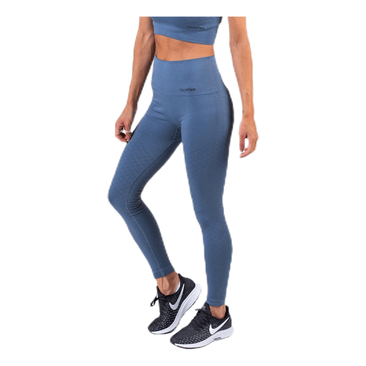 Seamless Tights Blue