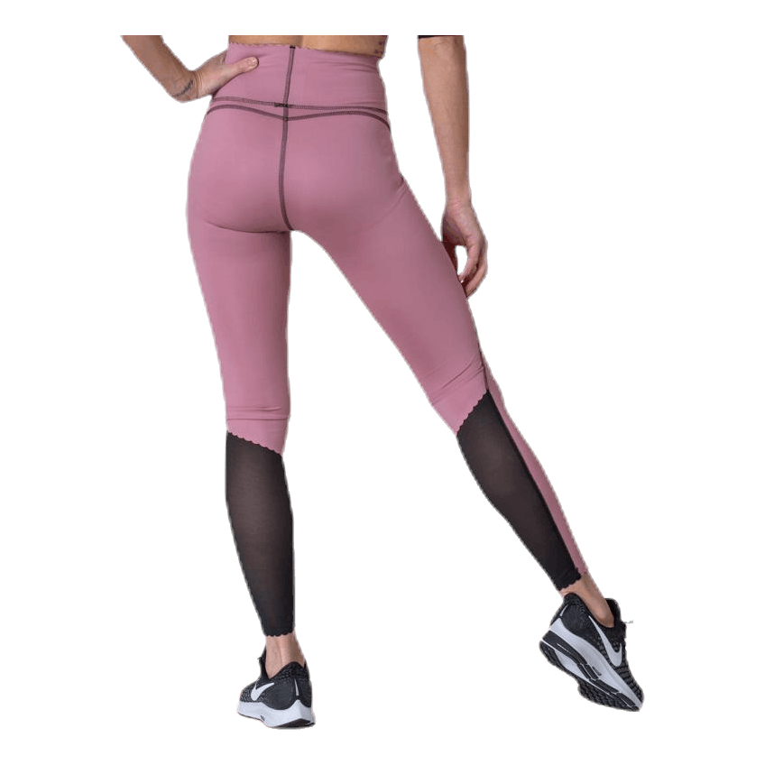 Laser Cut Tights Pink