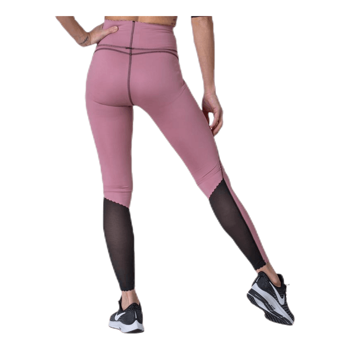 Laser Cut Tights Pink