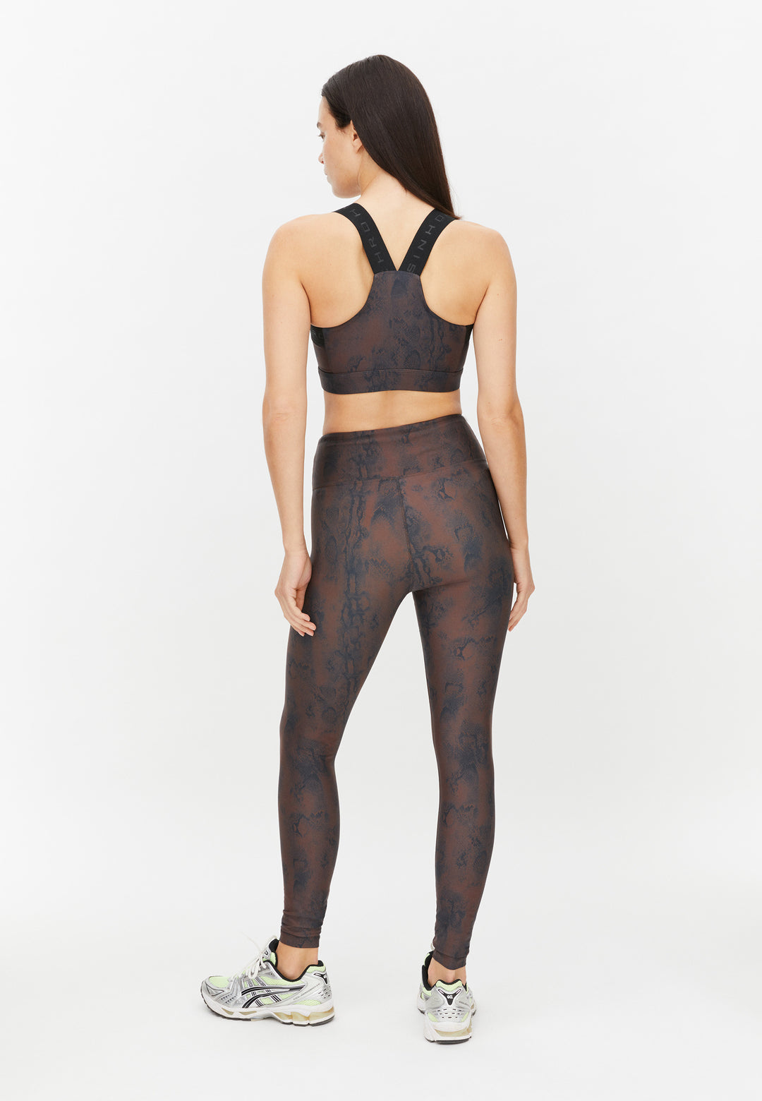 Kay Printed Sportsbra Brown Snake