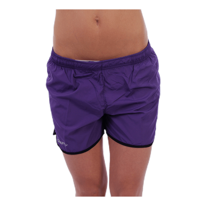 Active Run Shorts W Purple