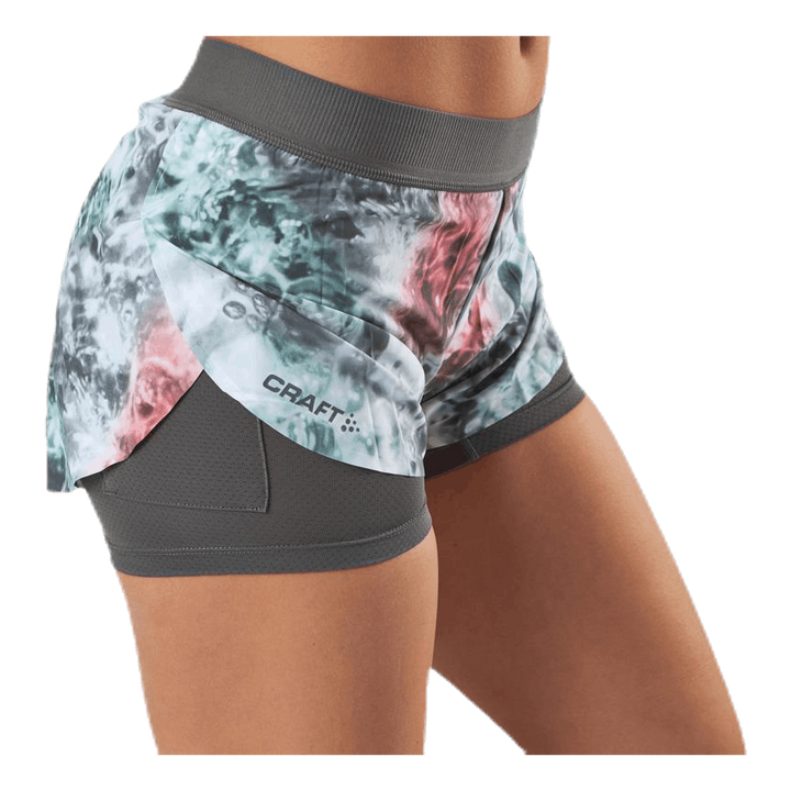 Vent 2 In 1 Racing Shorts Patterned