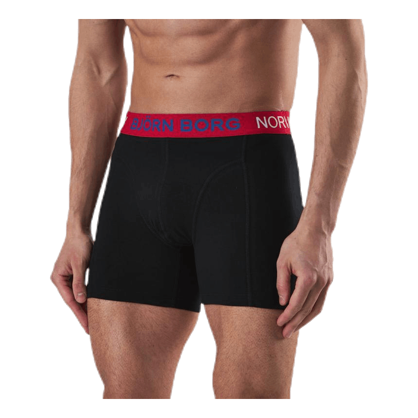 Shorts Sammy Norway 2-pack Black