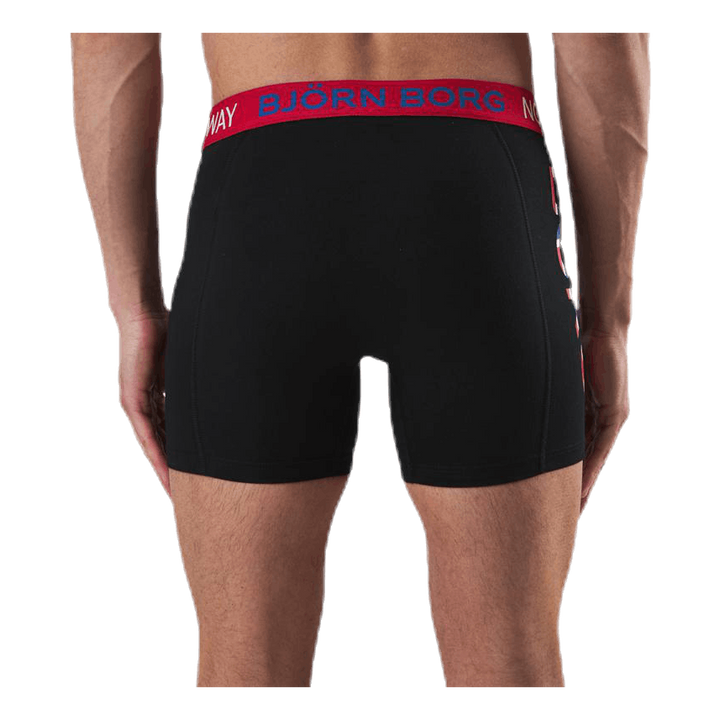 Shorts Sammy Norway 2-pack Black