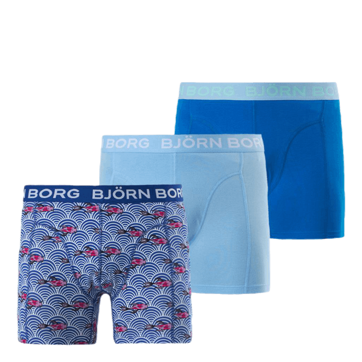 Koi Wave Sammy Shorts 3-Pack Blue