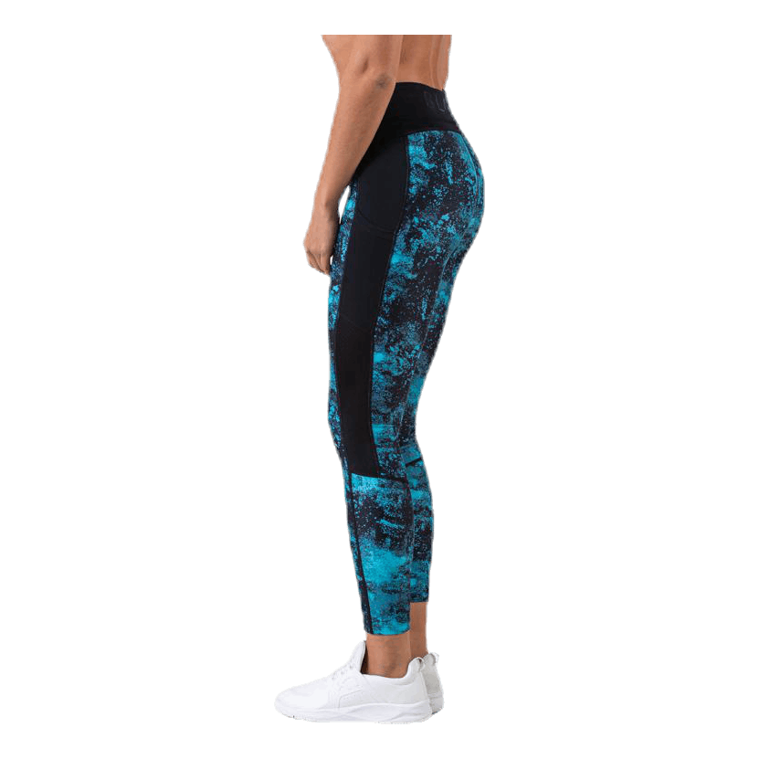 Moon Limited Compression Tights Blue