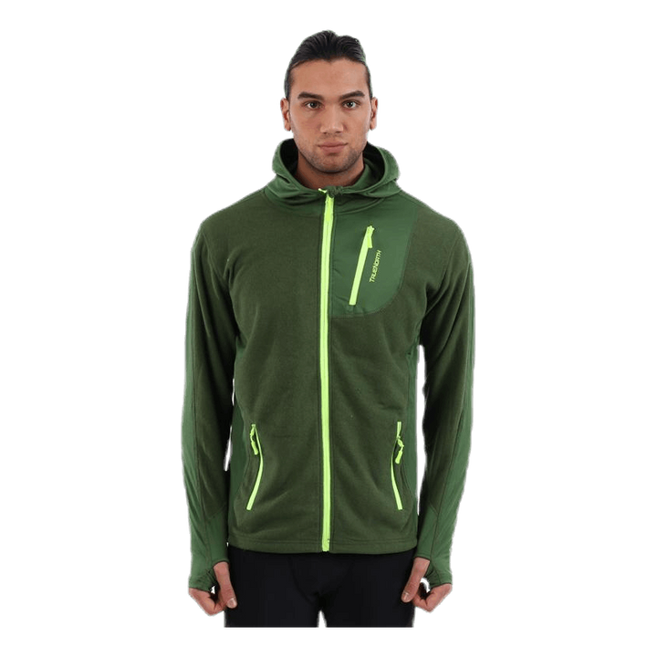 Hood Jacket Fleece Green