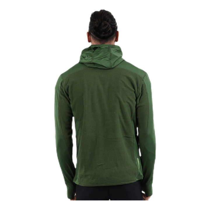 Hood Jacket Fleece Green