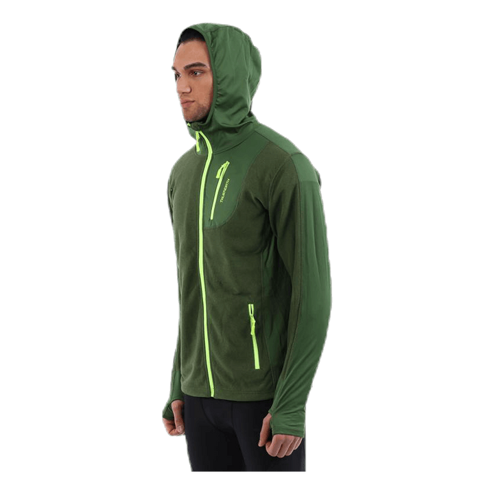 Hood Jacket Fleece Green