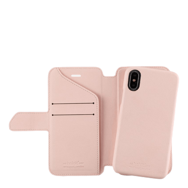 Stockholm Wallet Case Magnet iPhone X/XS Pink