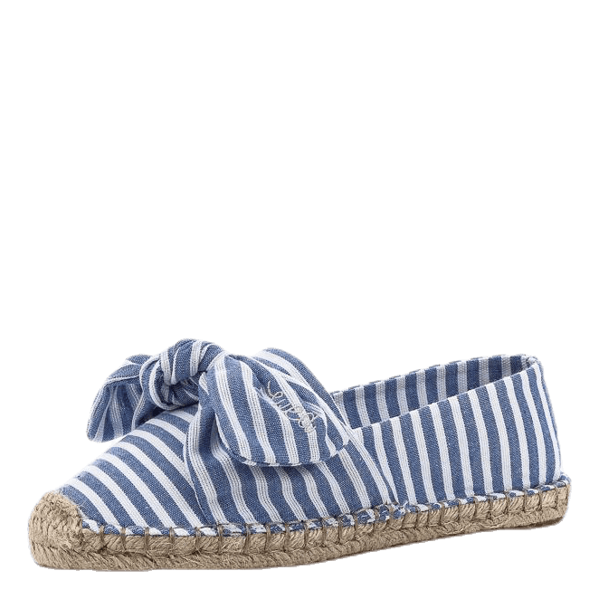 Amanda Knot Espandrillo Blue/White