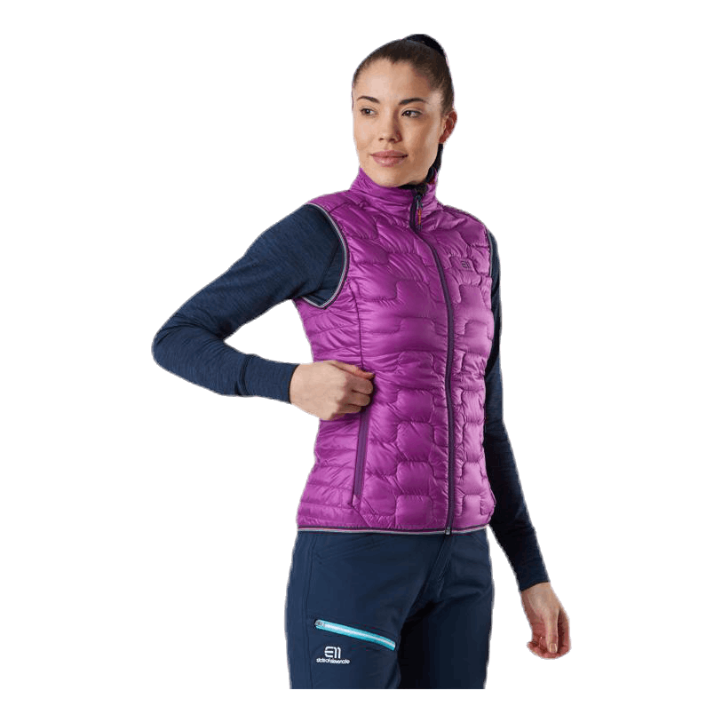 Motion Down Vest  Purple