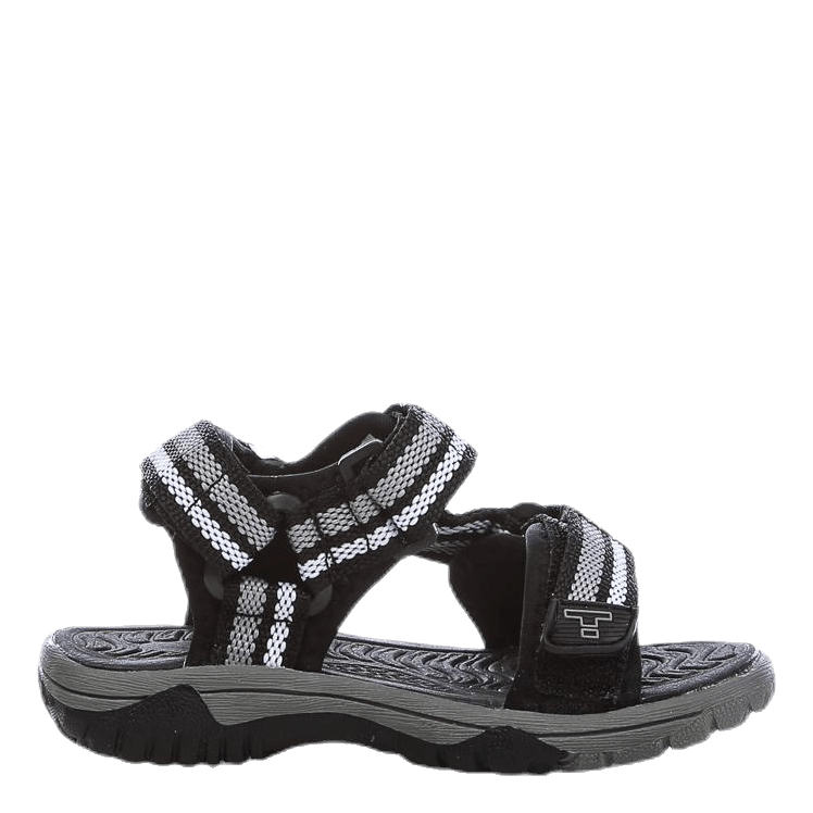 Tail Woven Sandal Black