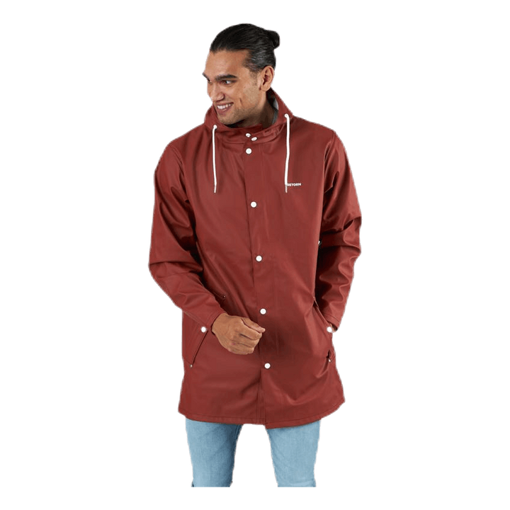 Wings Rain Jacket Brown/Red