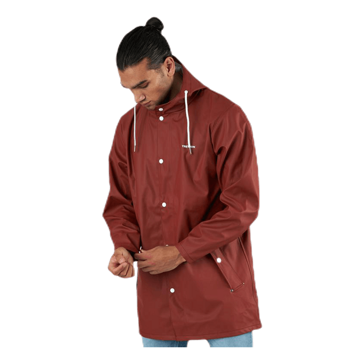 Wings Rain Jacket Brown/Red