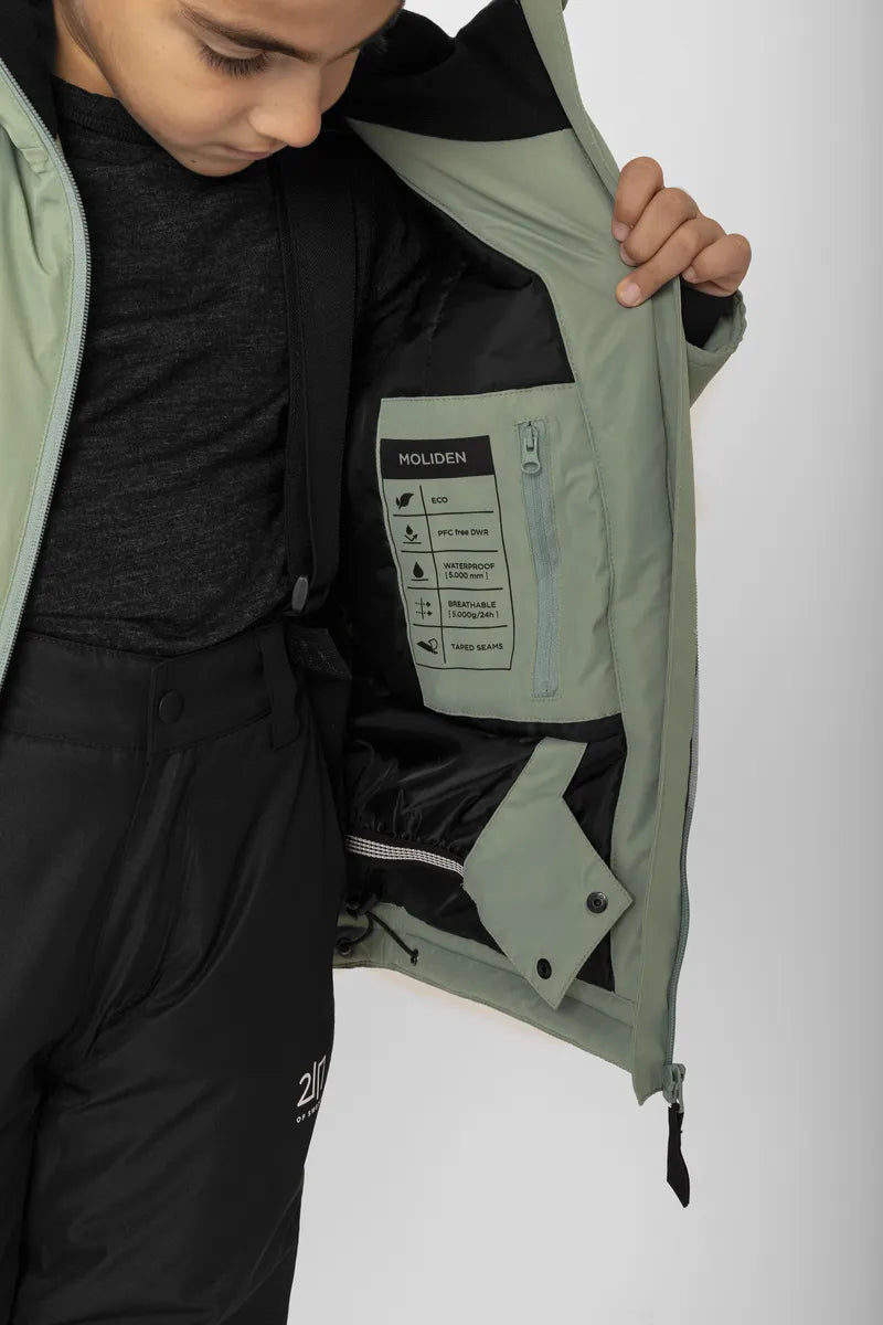 Moliden Jacket Jr Vintage Green