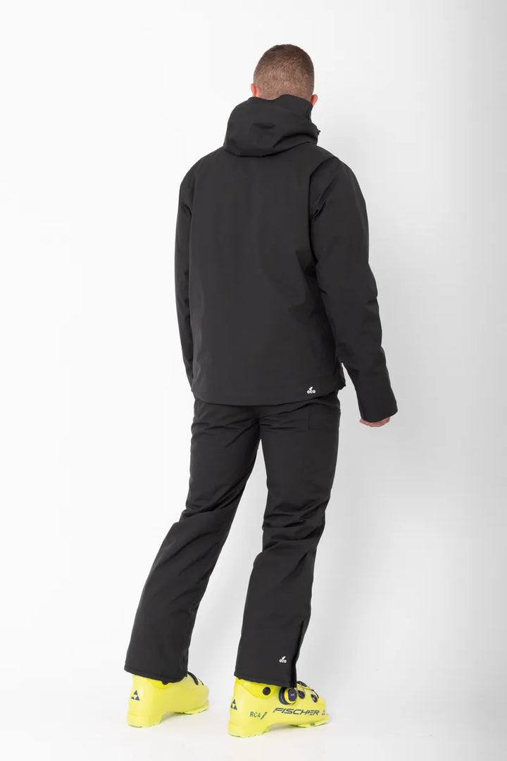 Men’S Light Padded Ski Jacket Kabo Black