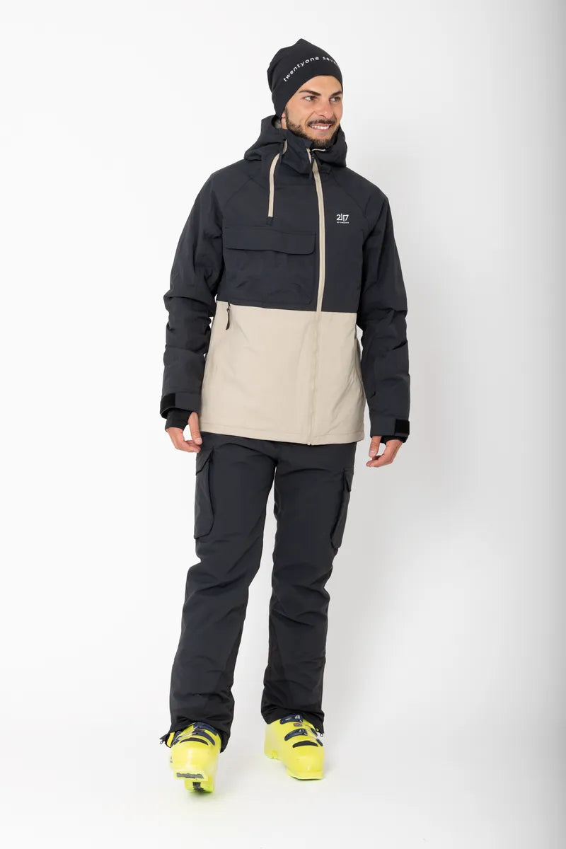 Men’S Light Padded Ski Pant Krasse Black