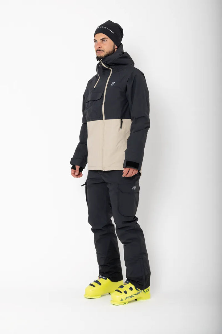 Men’S Light Padded Ski Pant Krasse Black