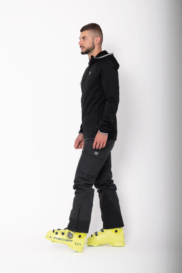 Men’S Light Padded Ski Pant Kabo Black