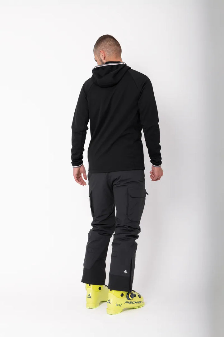 Men’S Light Padded Ski Pant Kabo Black