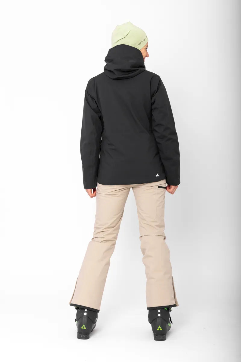 Women’S Light Padded Ski Jacket Kabo Black