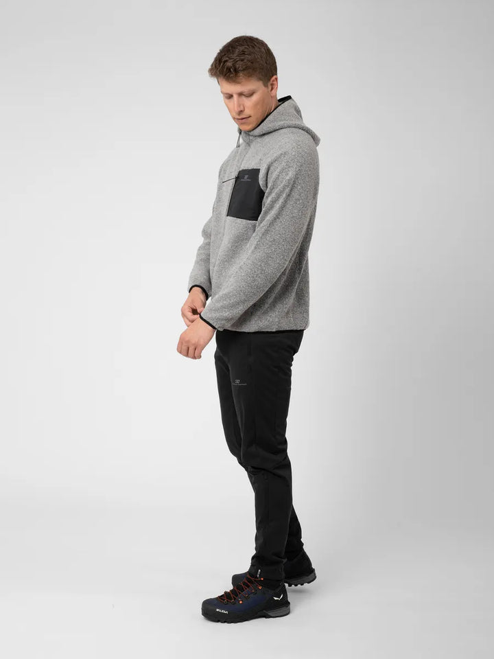 Skord Wool Pile Hoodie M Grey