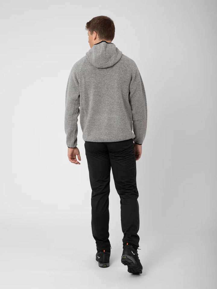 Skord Wool Pile Hoodie M Grey