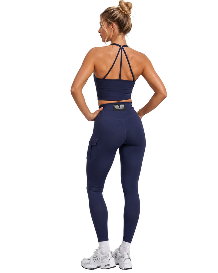Cargo Leggings Dark Navy