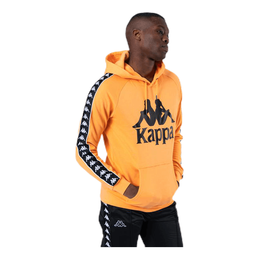 Kappa black and yellow hoodie on sale