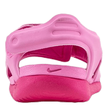 Pink nike sandals clearance
