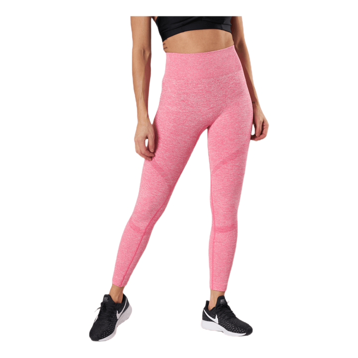 Fitness Melange Tights Pink